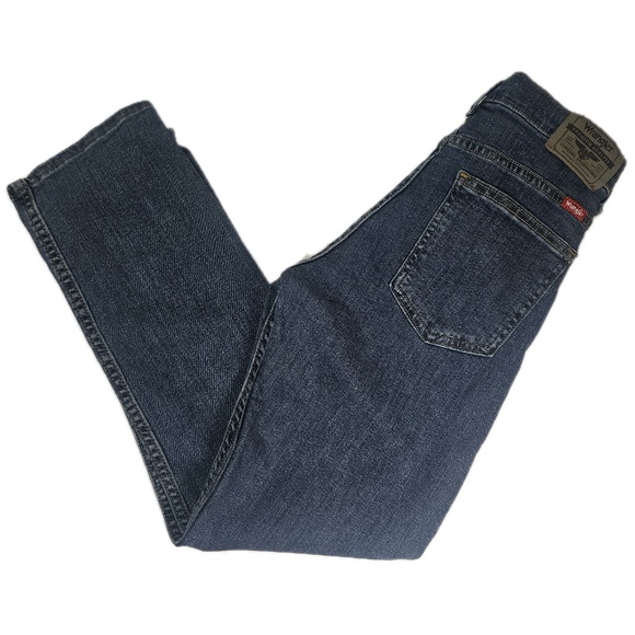 Wrangler Blue Straight Leg Jeans - Picture 3 of 10